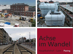 Achse im Wandel: Hauptbahnhof-Laim-Pasing, Ausschnitt aus der Einladungskarte