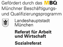 Logo Referat für Arbeit und Wirtschaft, Sozialreferat der Landeshauptstadt München