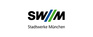 Logo Stadtwerke München mit Link zu Stadtwerken München
