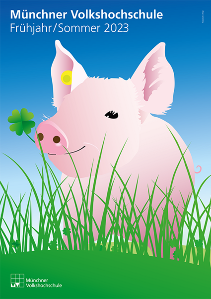 Cover MVHS Frühjahr/Sommer 2023: Schwein mit Kleeblatt