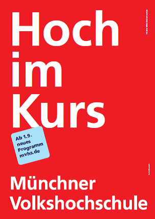 Hoch im Kurs Plakat