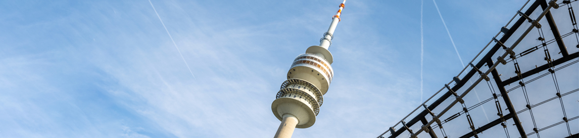 Foto Spitze des Olympiaturms München