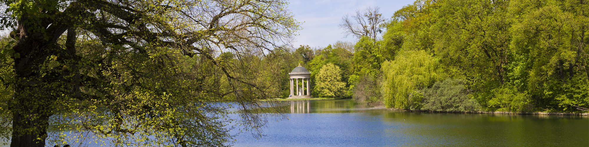 Monopteros im Nymphenburger Park